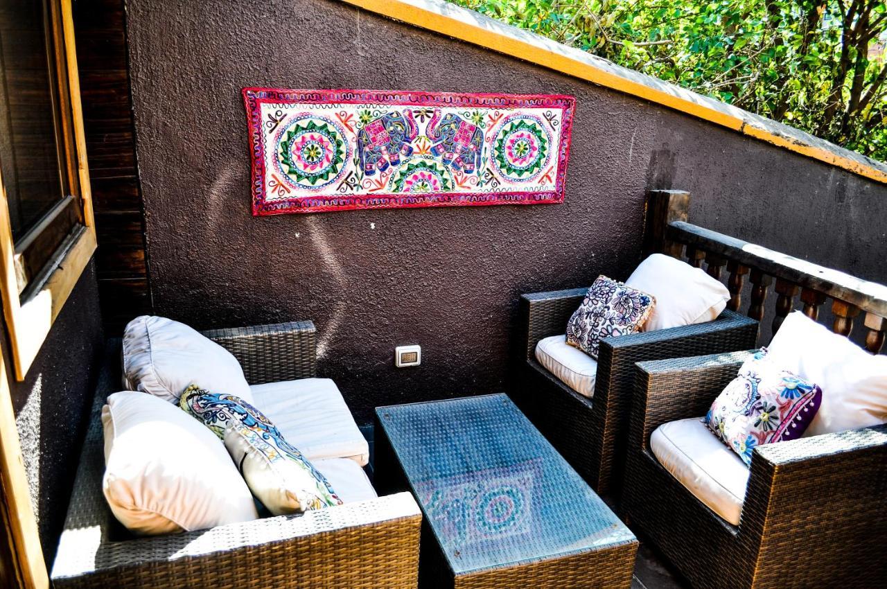 Room with Bunk Bed and Private Bathroom and Balcony